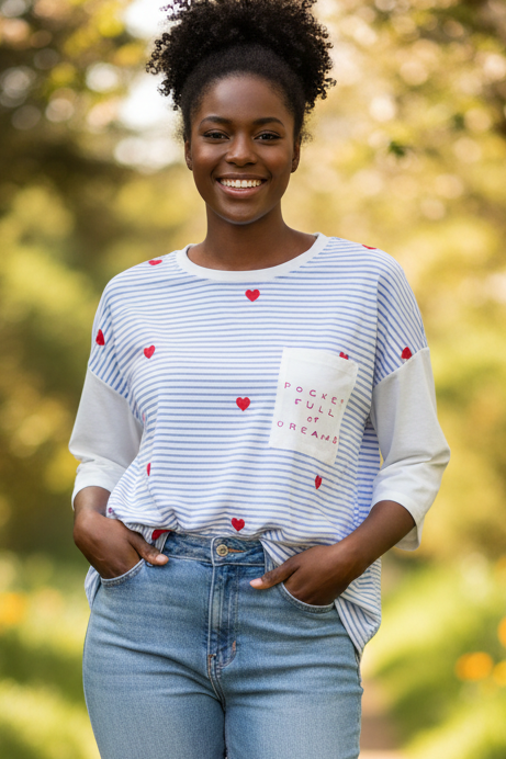 "Pocket full of dreams" t-shirt