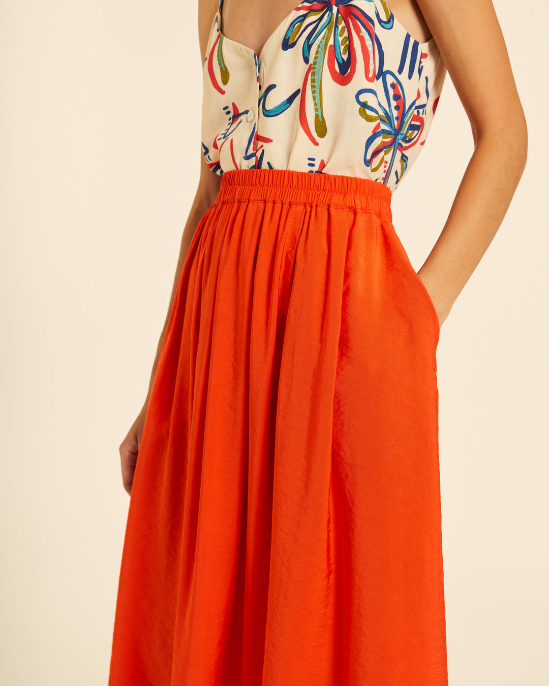 Coral skirt