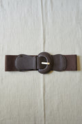 belt coffee brown