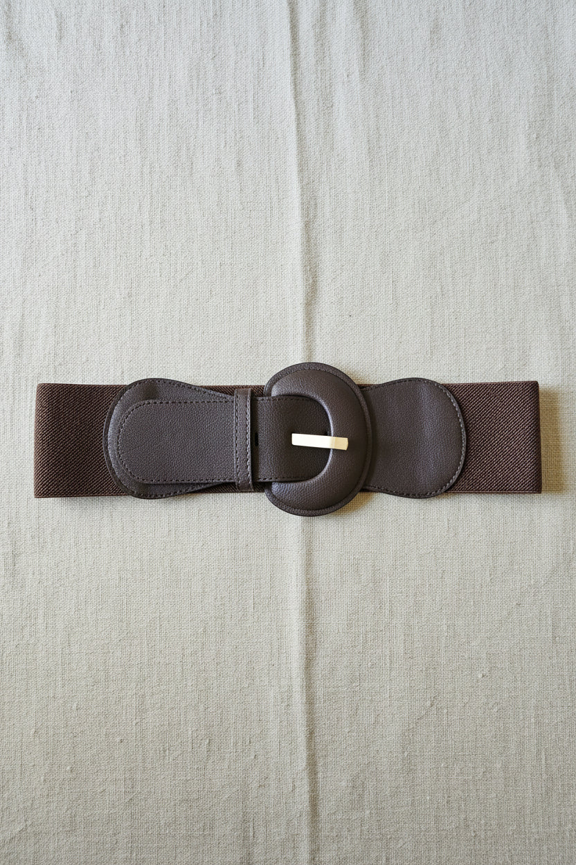 belt coffee brown