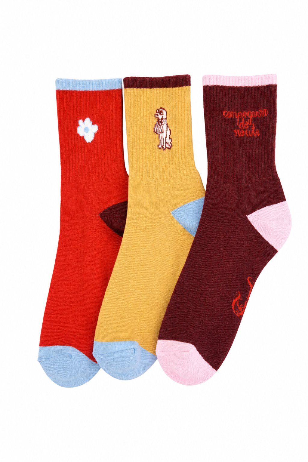 Chaussettes KAIKEN Rouge