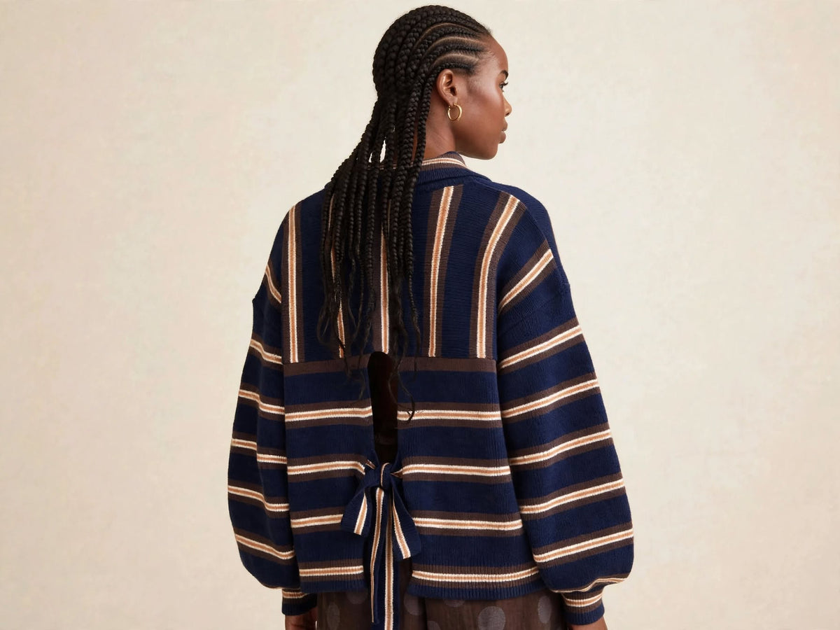 Maglione Fiocco Schiena – 38% Lana Made in Italy