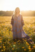 Blue dress