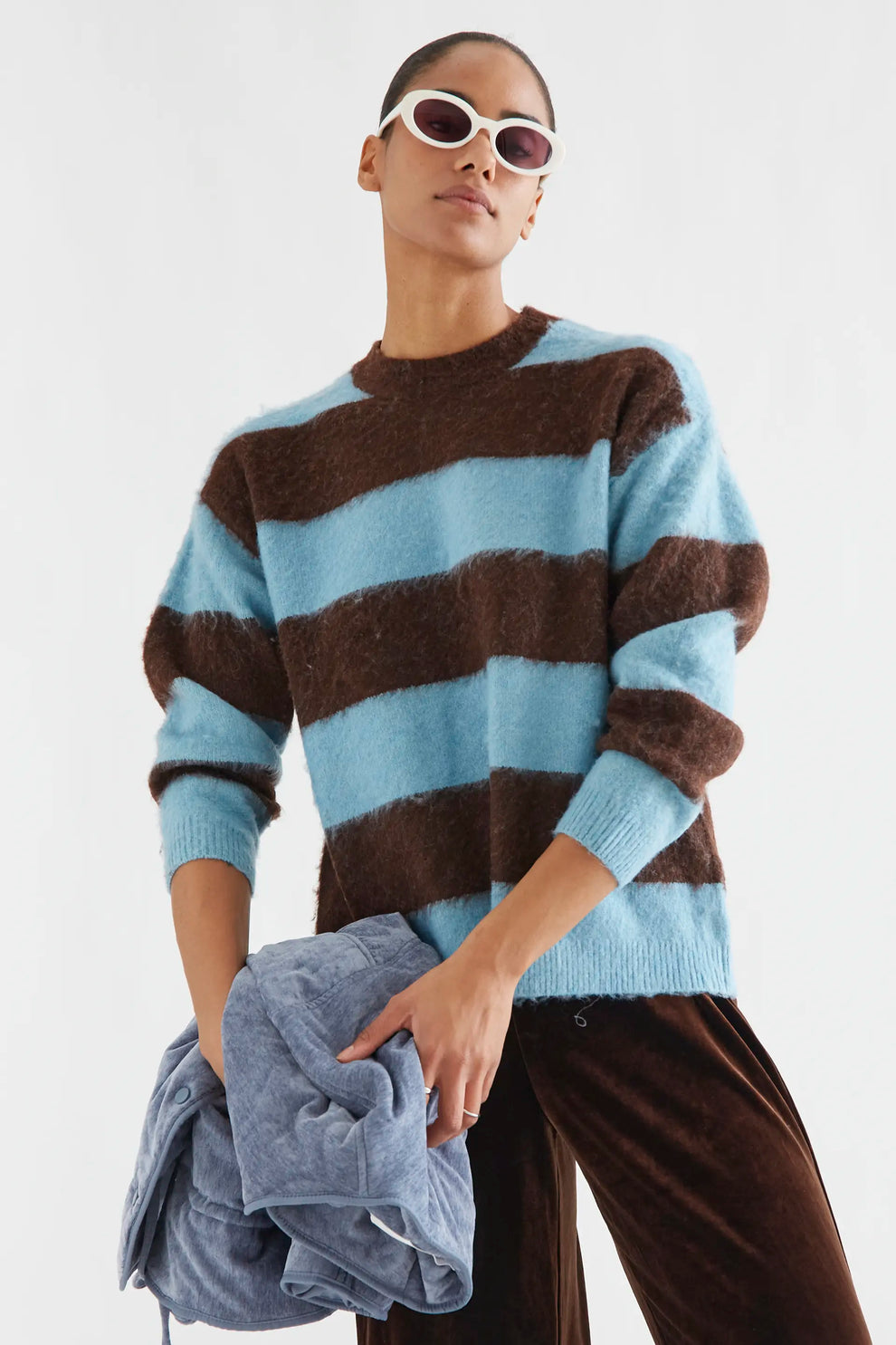 Maglione misto lana