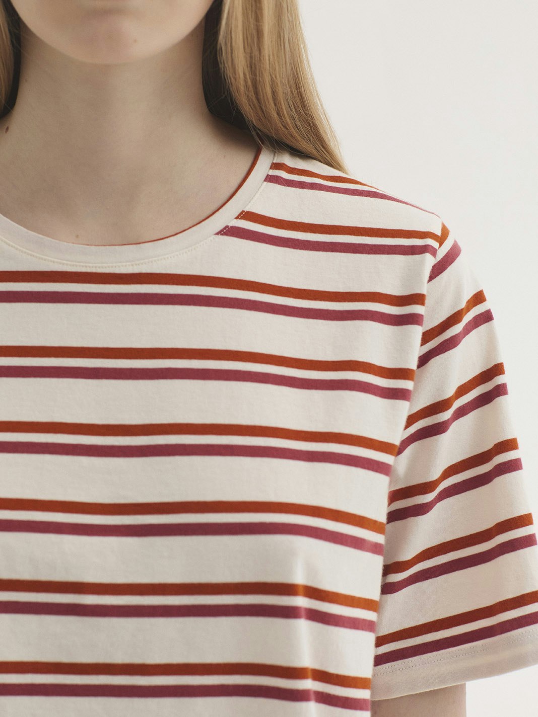 T-shirt doppia riga