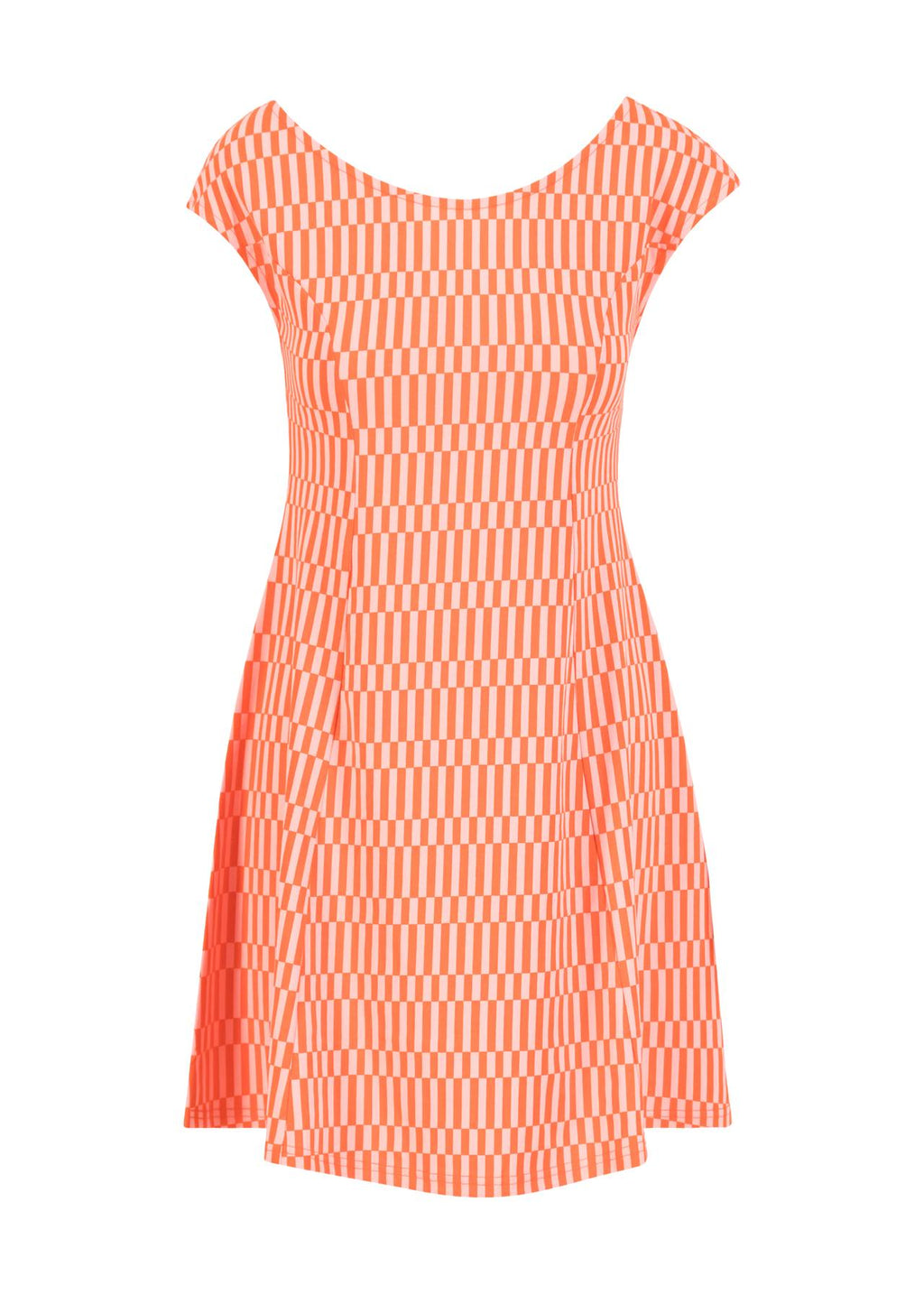 Orange Swing dress