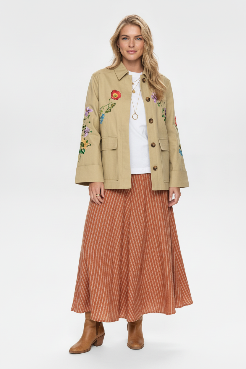 Embrodery Spring Jacket