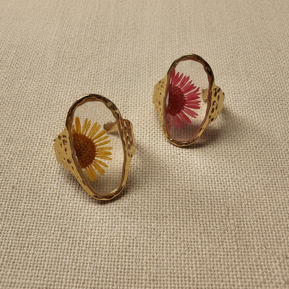 Anello " daisy orange "🧡