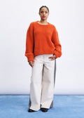 PULL FLUFFY LOUISE - ARANCIONE VITAMINICO