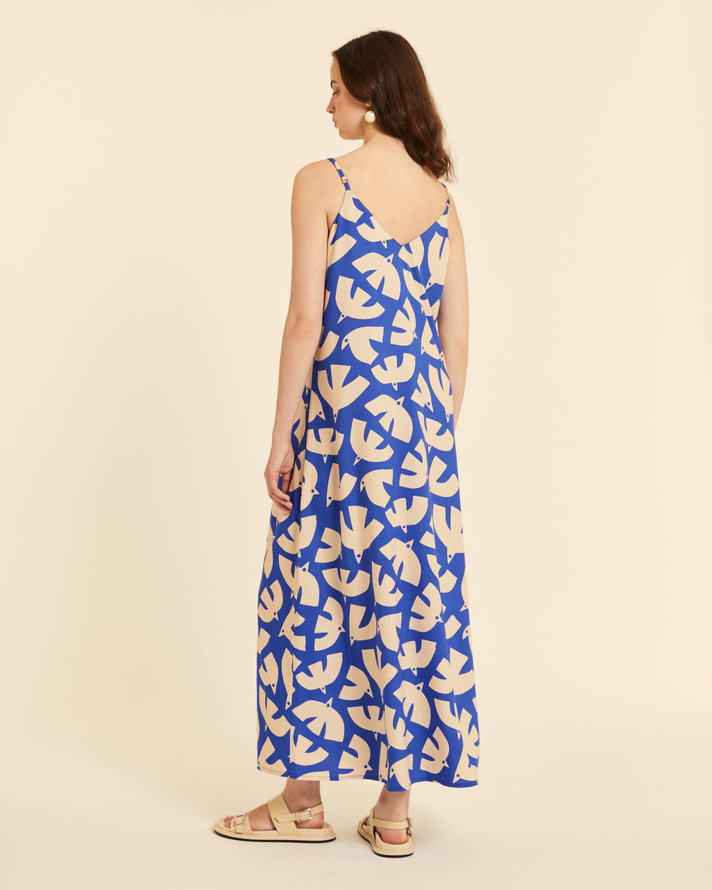 Vestido largo Blue Birds