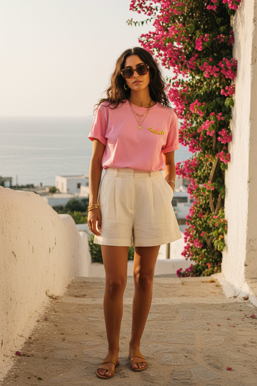 Tee sardine rosa 🩷