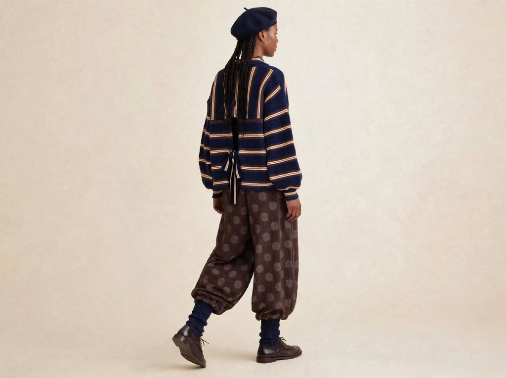 Maglione Fiocco Schiena – 38% Lana Made in Italy