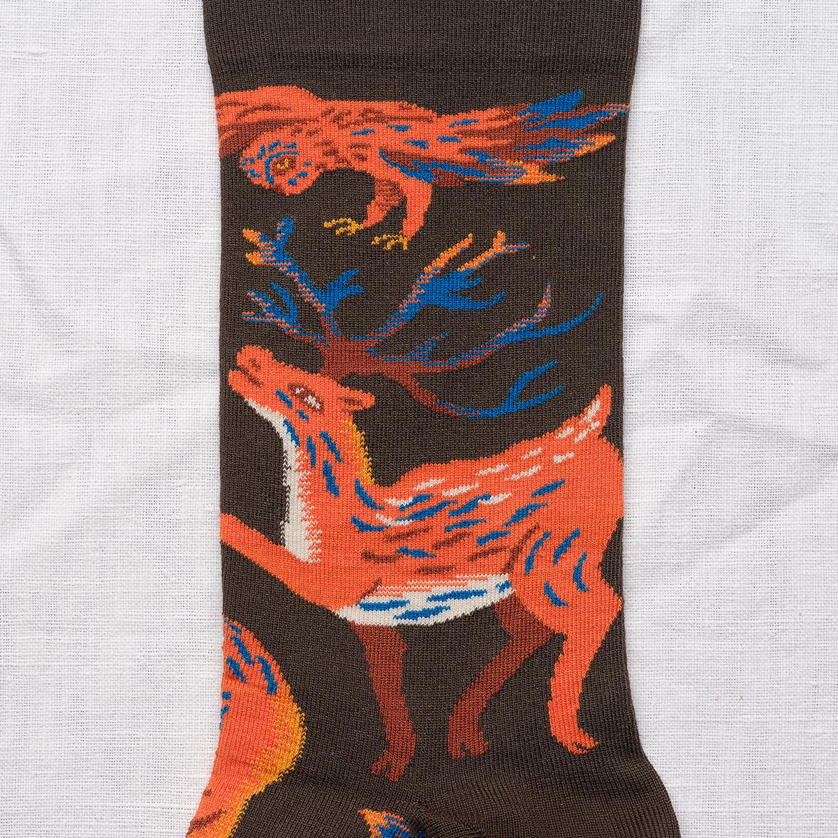 BONNE MAISON SOCK - FOXES