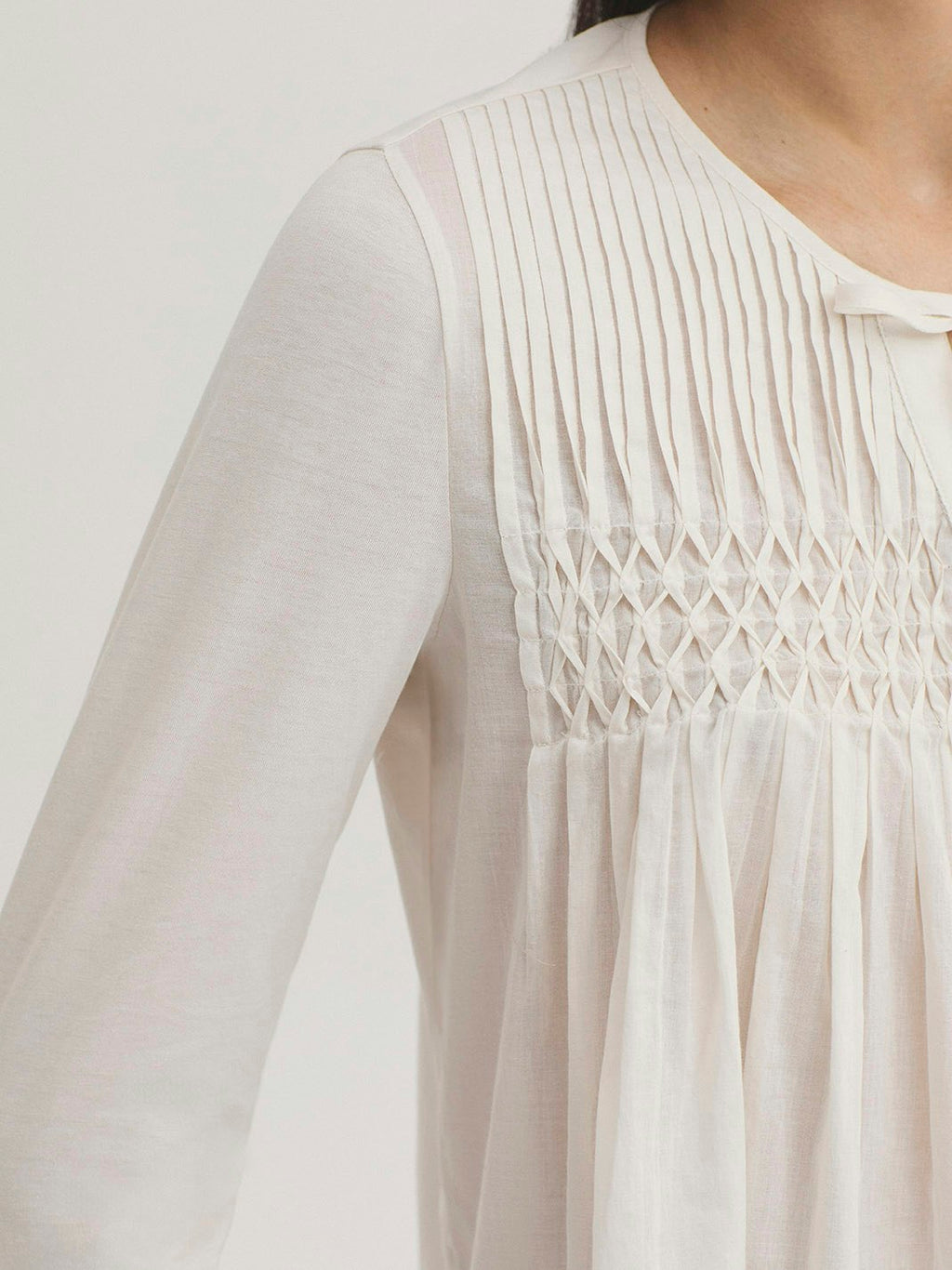 Camicia intarsi