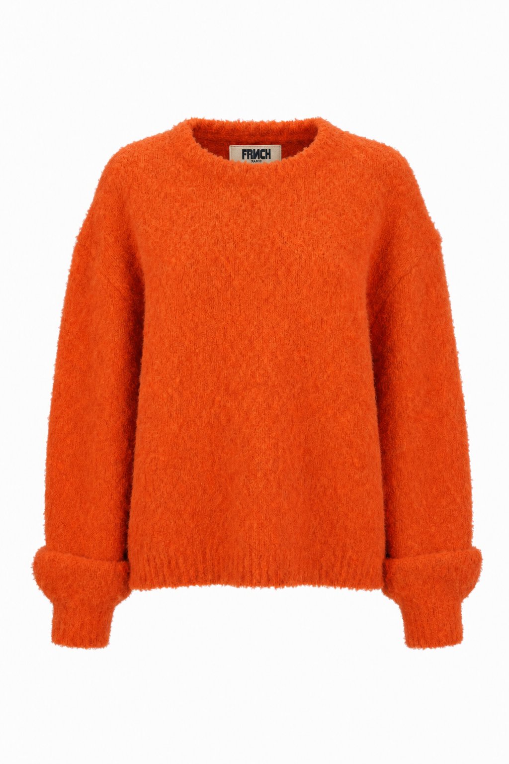 PULL FLUFFY LOUISE - ARANCIONE VITAMINICO