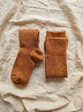 Sophie Chaussettes énergisantes unies Lévity - arancio caramello opaco