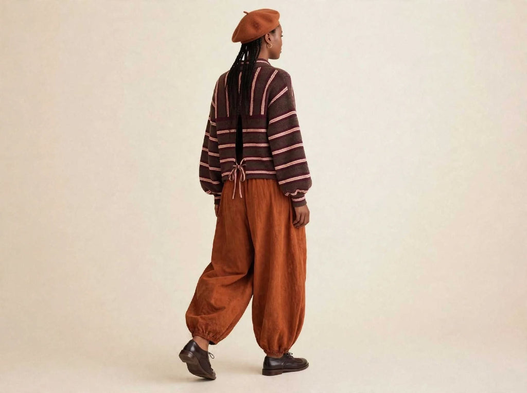 Maglione Fiocco Schiena – 38% Lana Made in Italy