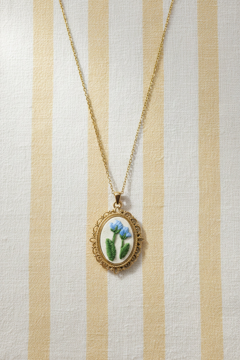 Collana " non ti scordar di me "