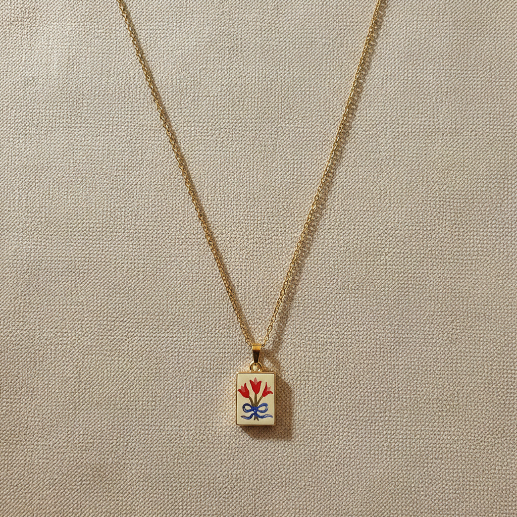 Collana " Les fleurs du jardin"
