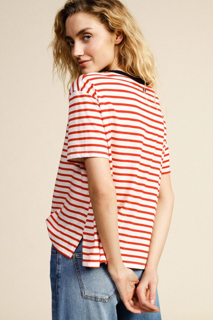 T-shirt Rayè