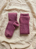 Sophie Chaussettes énergisantes unies Lévity - malva