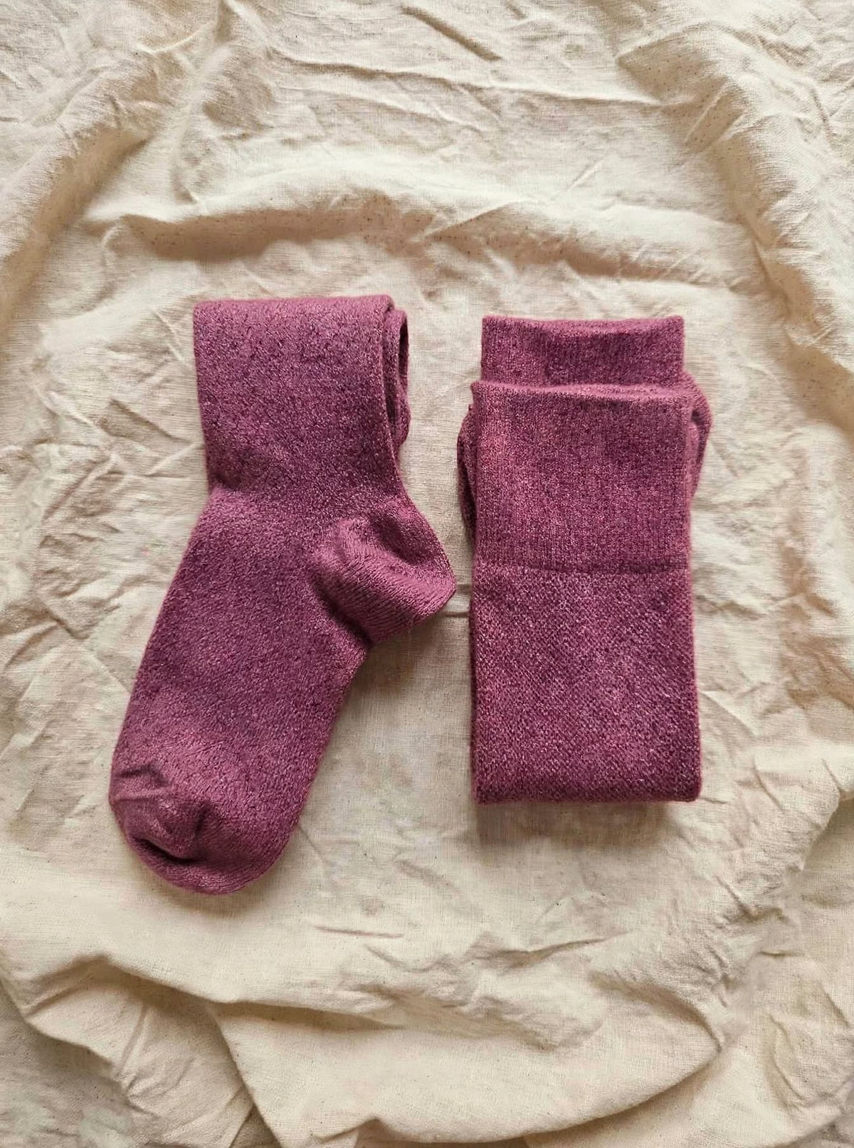 Sophie Chaussettes énergisantes unies Lévity - malva