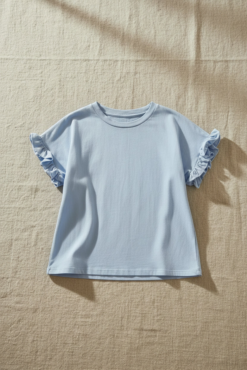 T- shirt " romanticona" Volants