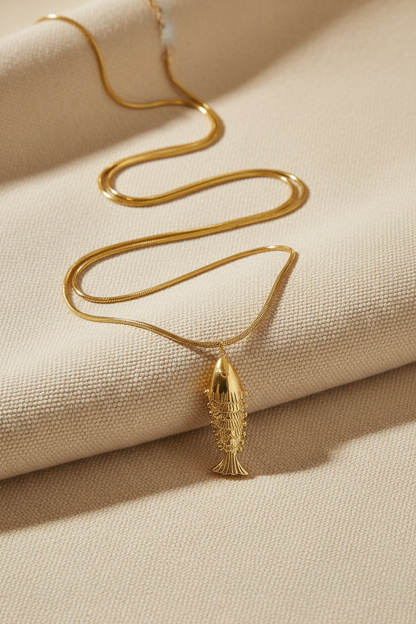 Collana " pesciolino Carlo"
