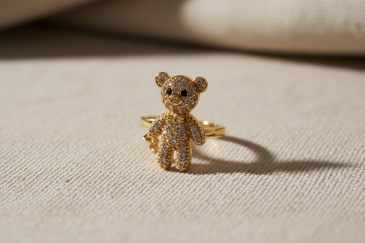 Ear cuff " teddy "