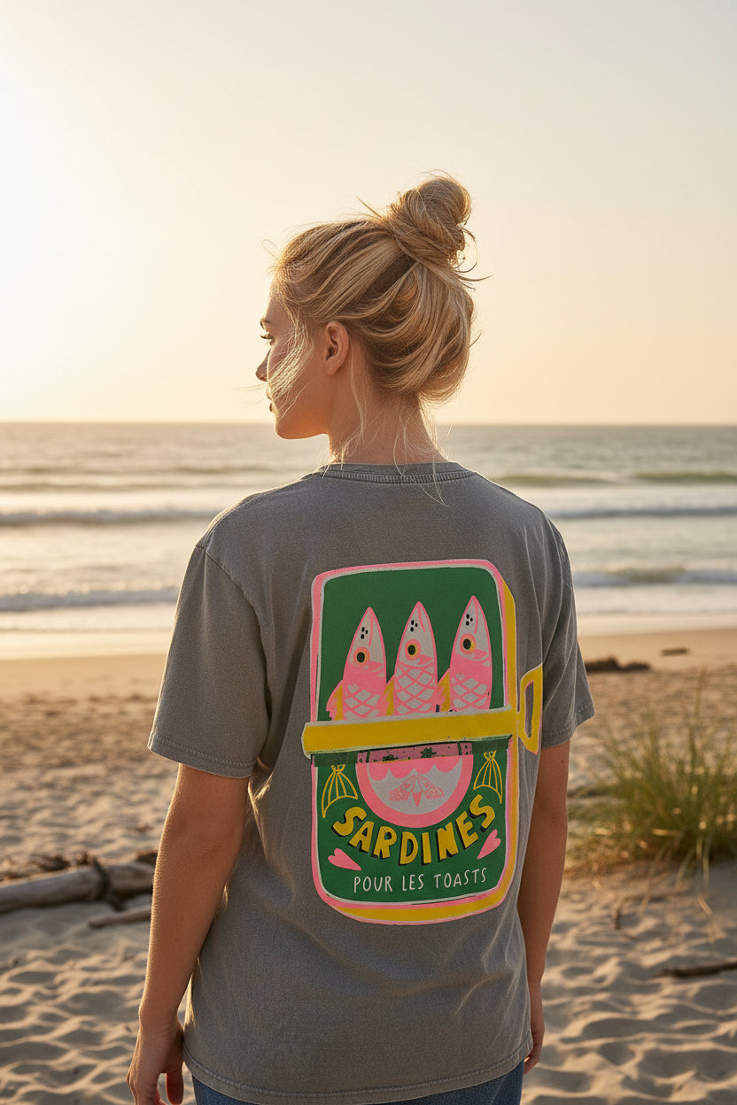 Tee sardine grey