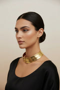 Choker Rigido Martellato - Altezza 3,5 cm