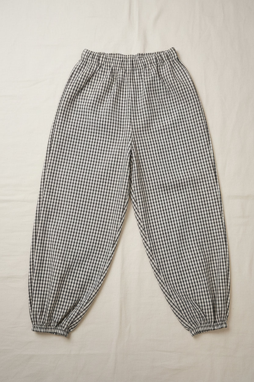 Pantalone check tensione in