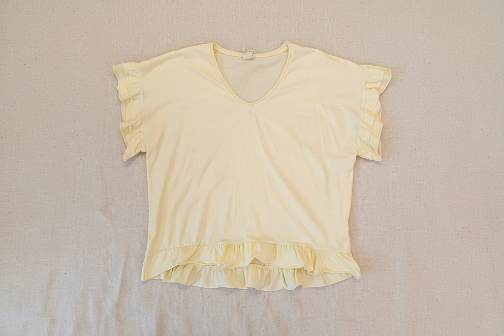 T-shirt "Volant" Oversize