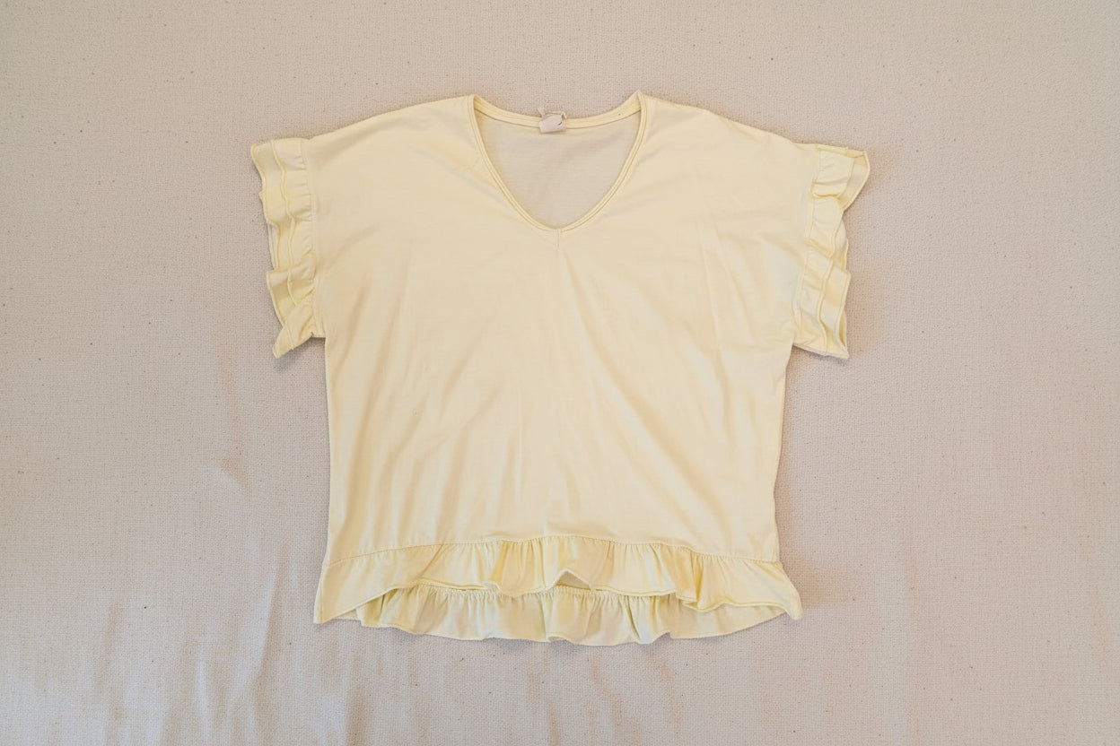 T-shirt "Volant" Oversize