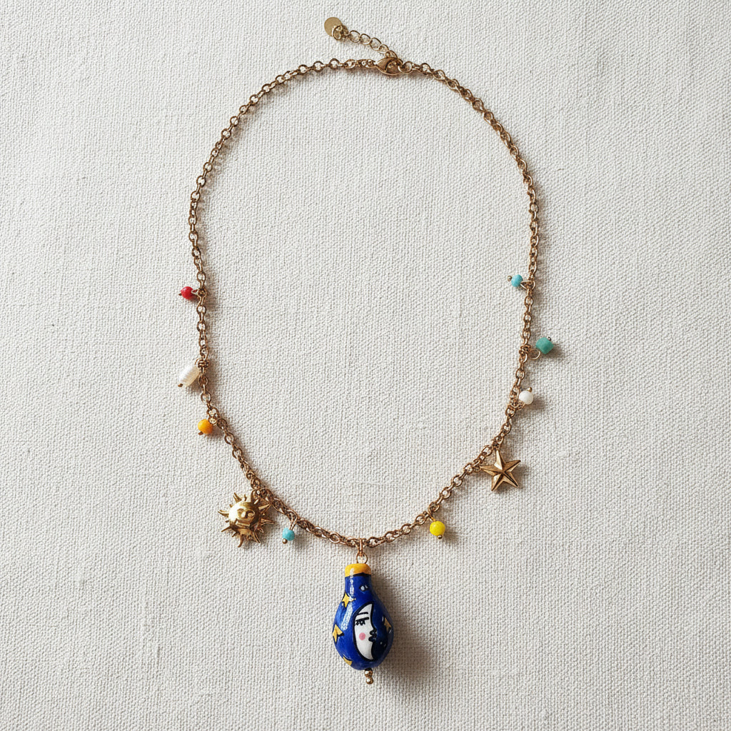 Collana "la luna e le stelle  "✨️