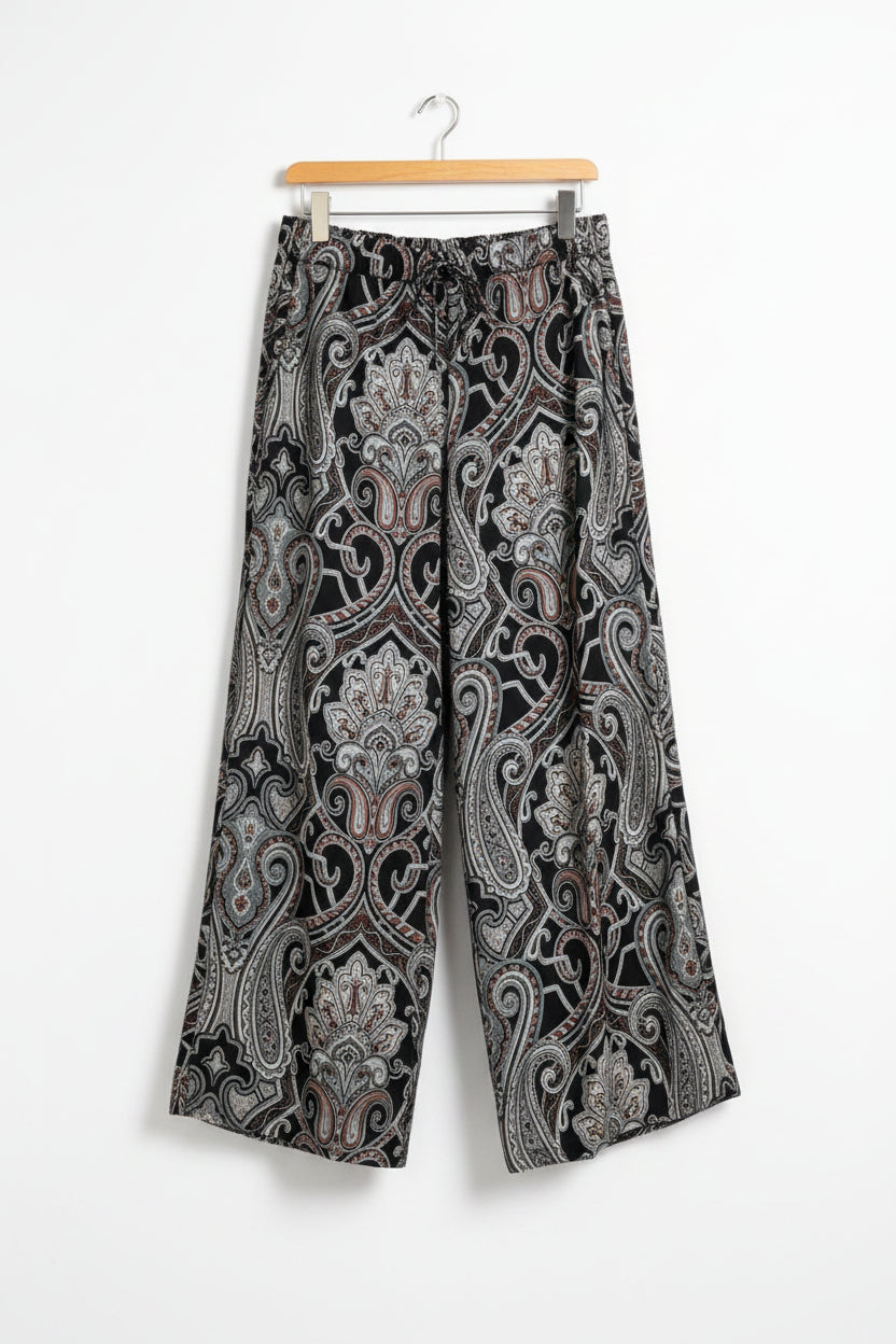 Pantalone boho fantasia pasley