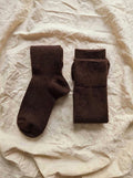 Sophie - Chaussettes énergisantes unies Lévity - cioccolato