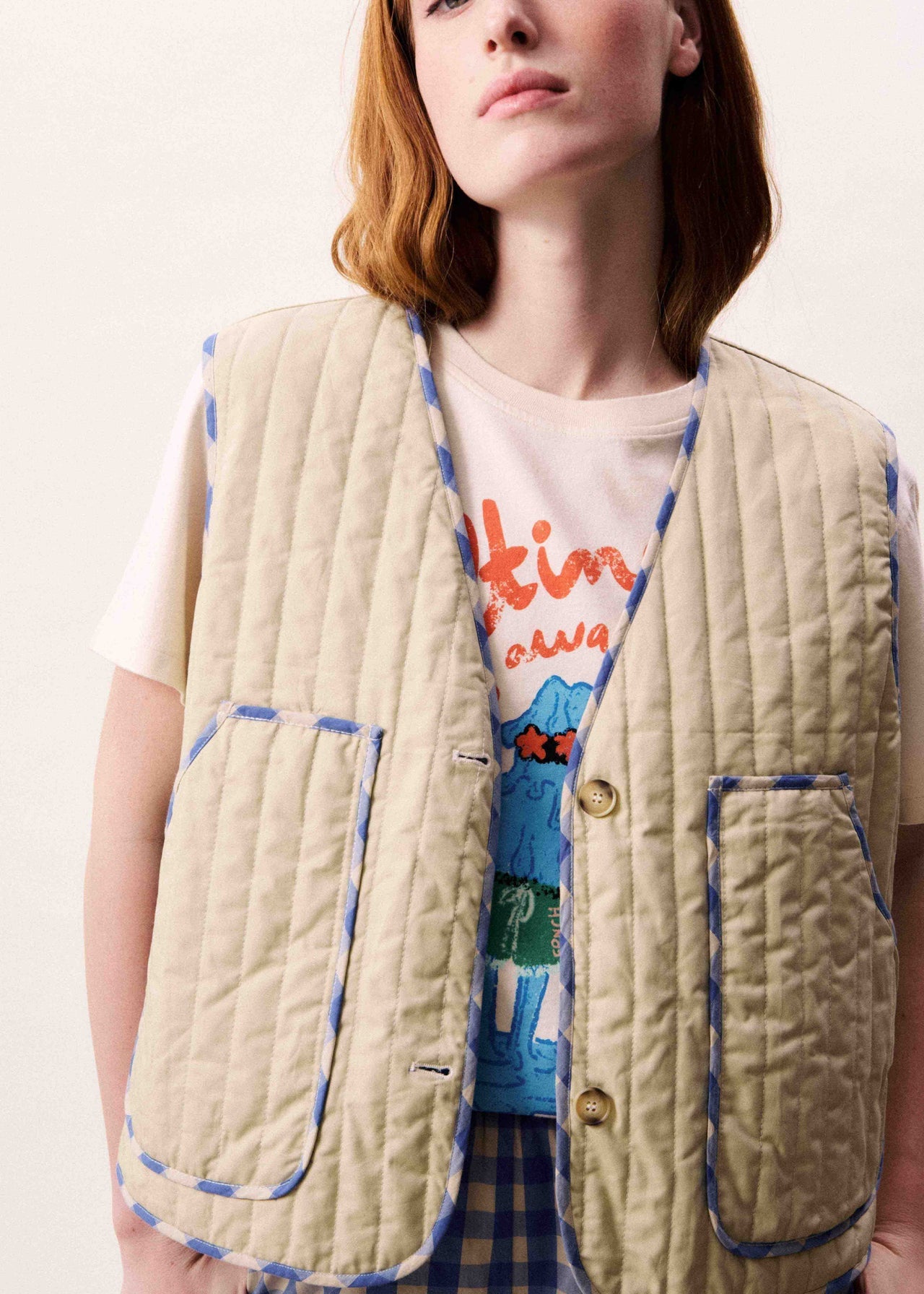 Gilet REGATA Bleu azur