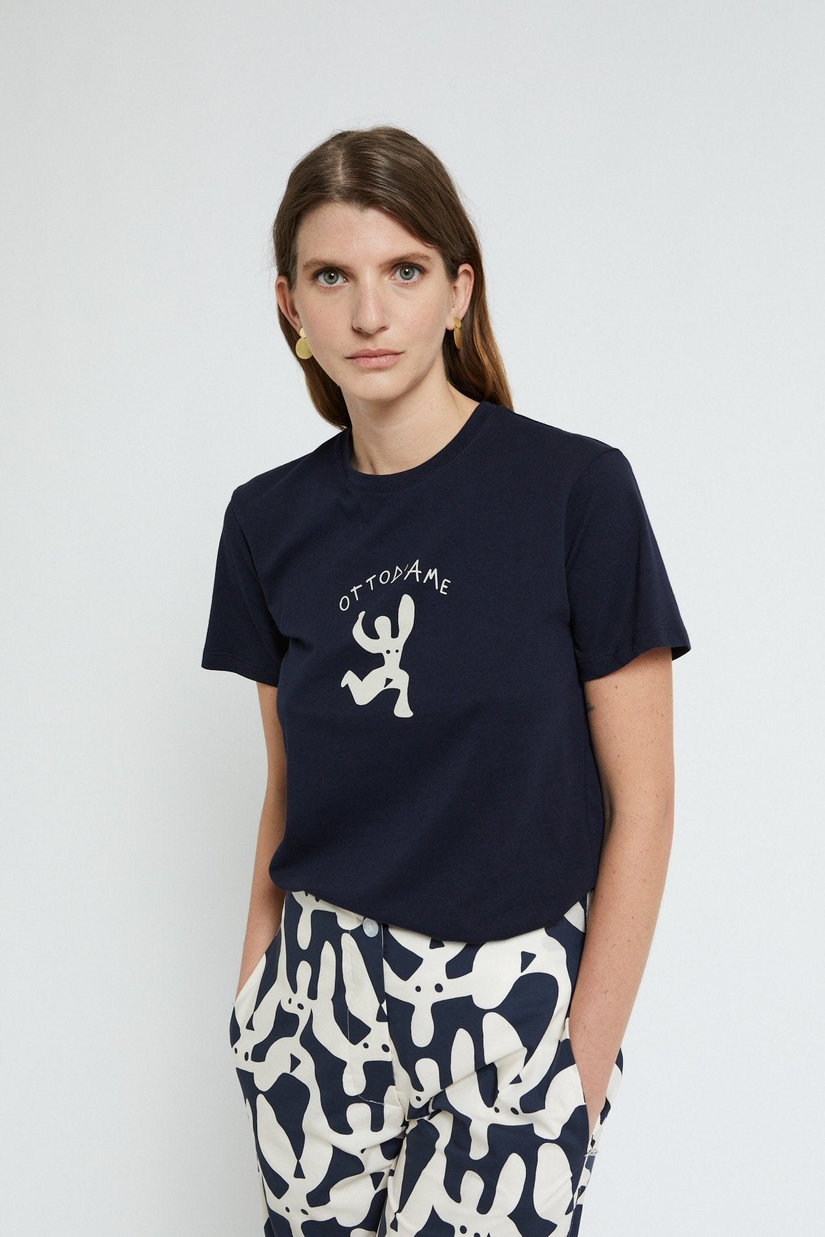 T - shirt mezza manica ottod'Ame