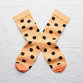 Sock Polka Dot Kraft