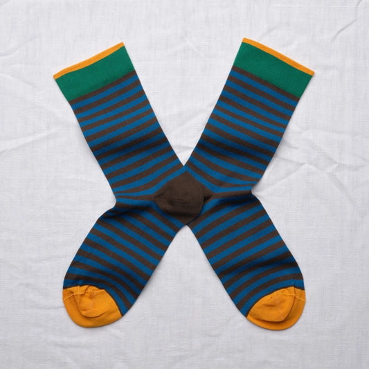 Umber Stripes Socks BR301
