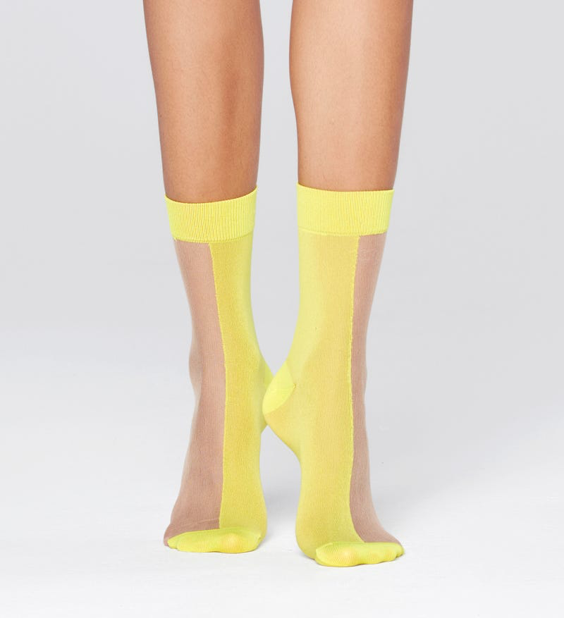 Hysteria  -Filippa Ankle Sock - giallo